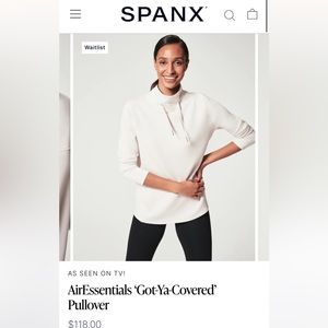 Spanx NWOT Air Essentials top, never worn.